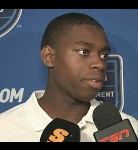 "Malcolm Subban . P.K. Subban's younger brother"