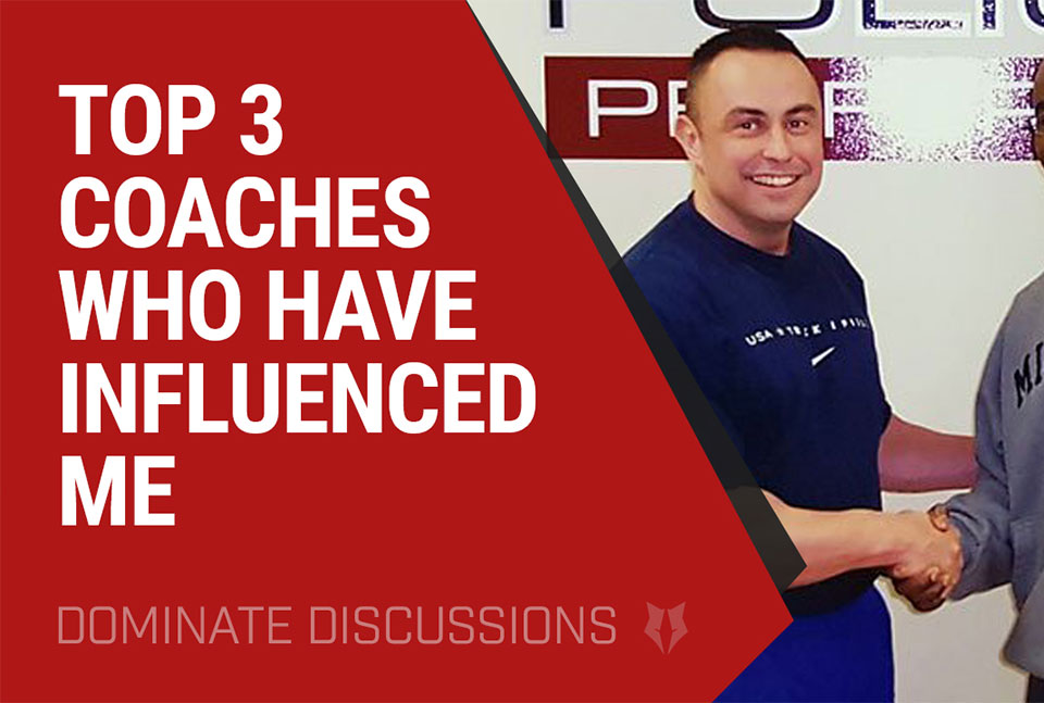 A discussion about the top 3 coaches who have influenced the process at LPS Athletic Centre.