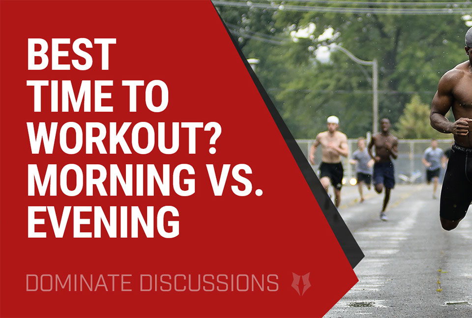Ever wondered when is the best time to work out? Find out on the latest episode of Dominate Discussions with LPS Athletic Centre